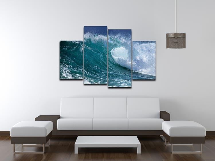Ocean wave 4 Split Panel Canvas  - Canvas Art Rocks - 3