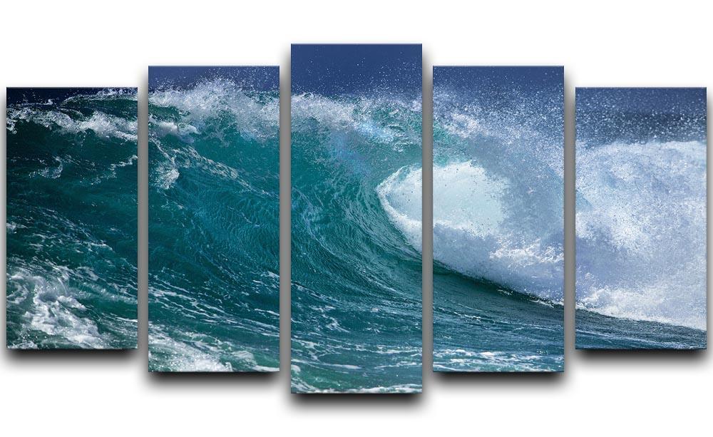 Ocean wave 5 Split Panel Canvas  - Canvas Art Rocks - 1