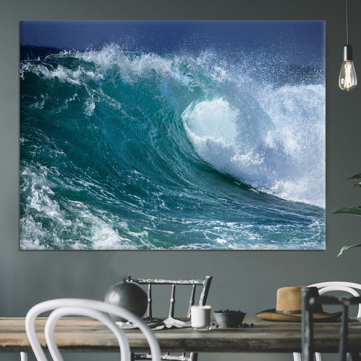 Ocean wave Canvas Print or Poster - Canvas Art Rocks - 3