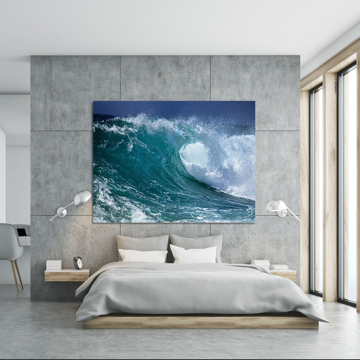 Ocean wave Canvas Print or Poster