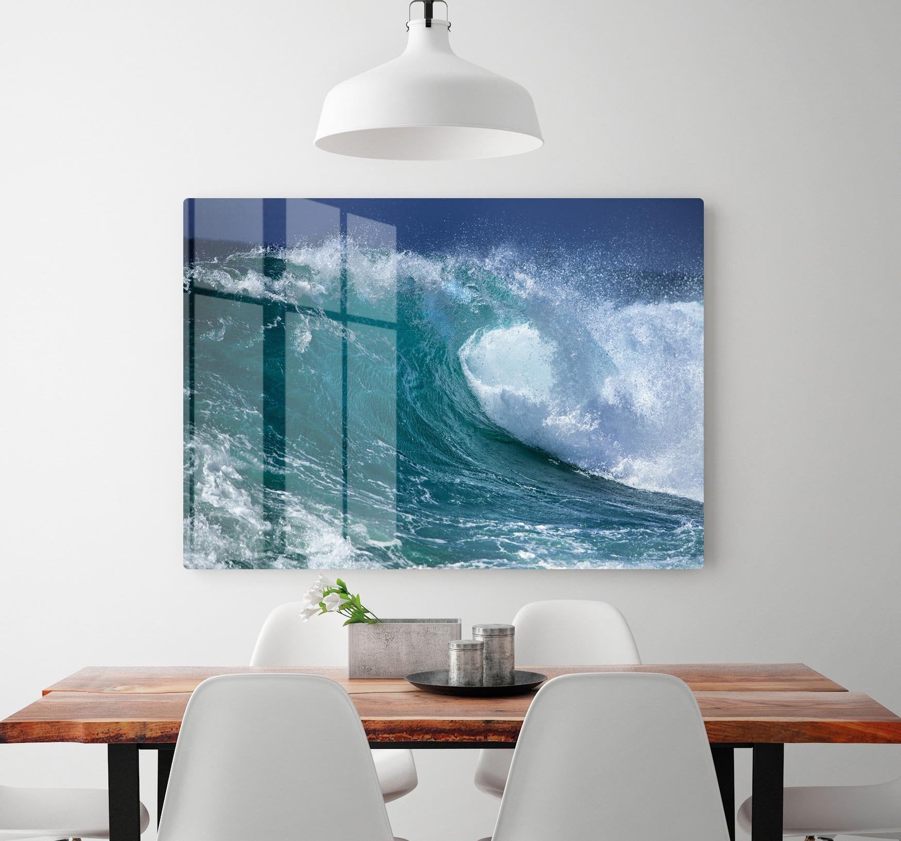Ocean wave HD Metal Print