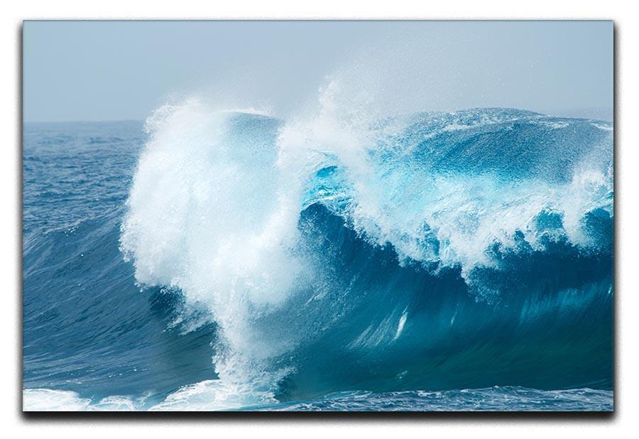 Ocean waves breaking natural Canvas Print or Poster  - Canvas Art Rocks - 1