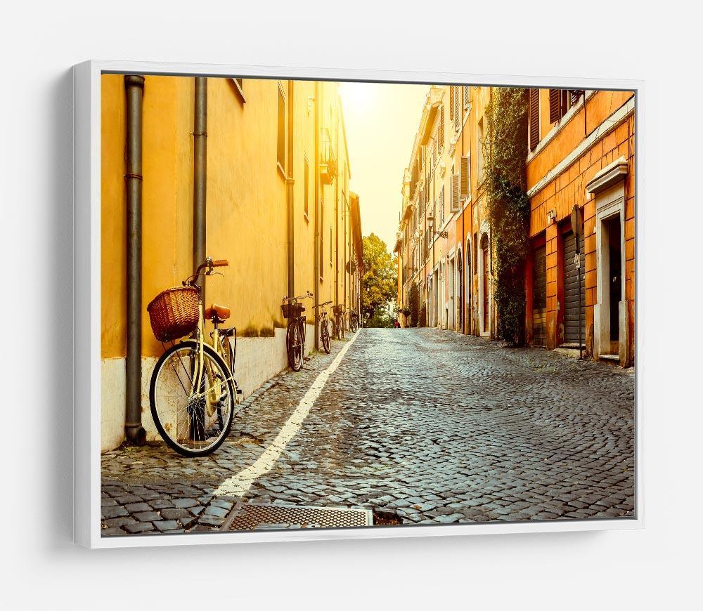 Old street in Rome HD Metal Print