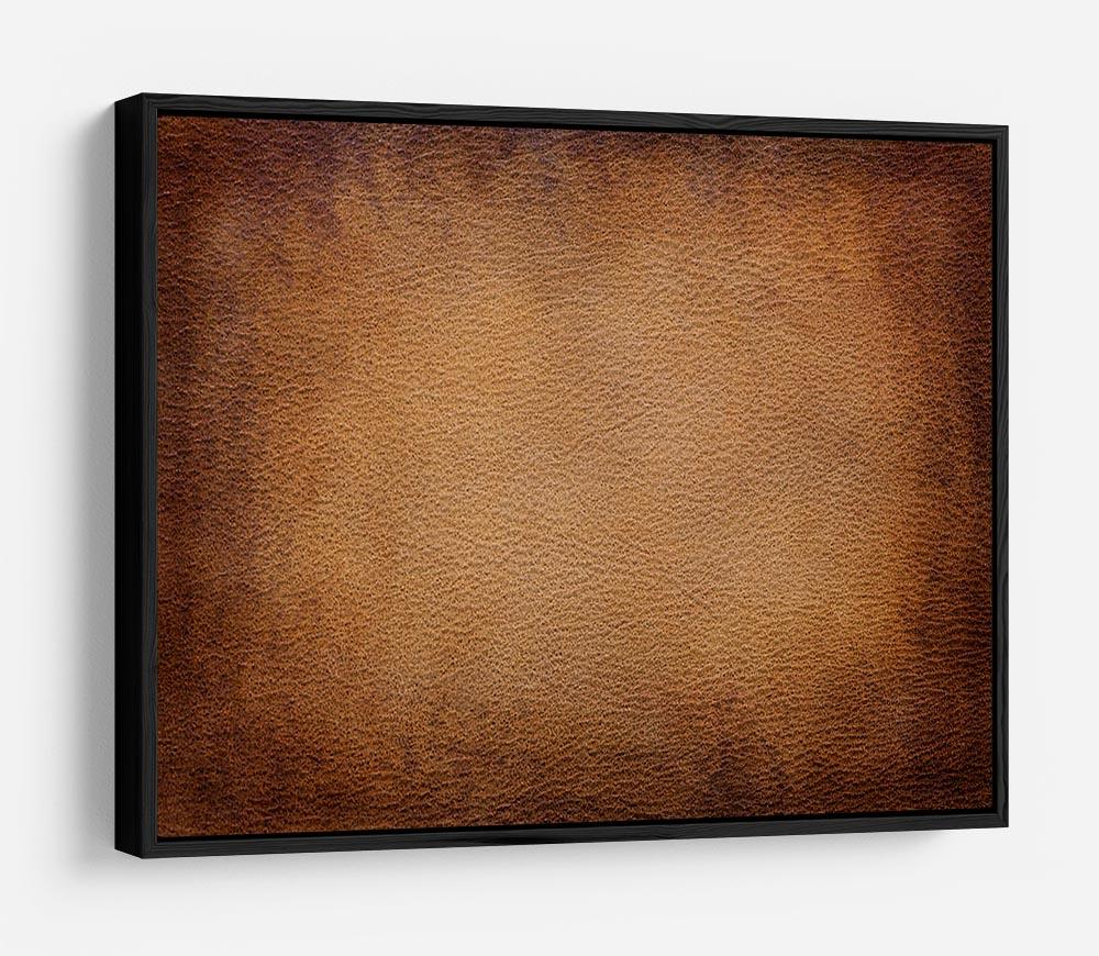 Old vintage brown leather HD Metal Print - Canvas Art Rocks - 6
