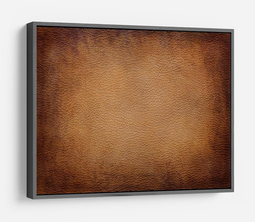 Old vintage brown leather HD Metal Print - Canvas Art Rocks - 9