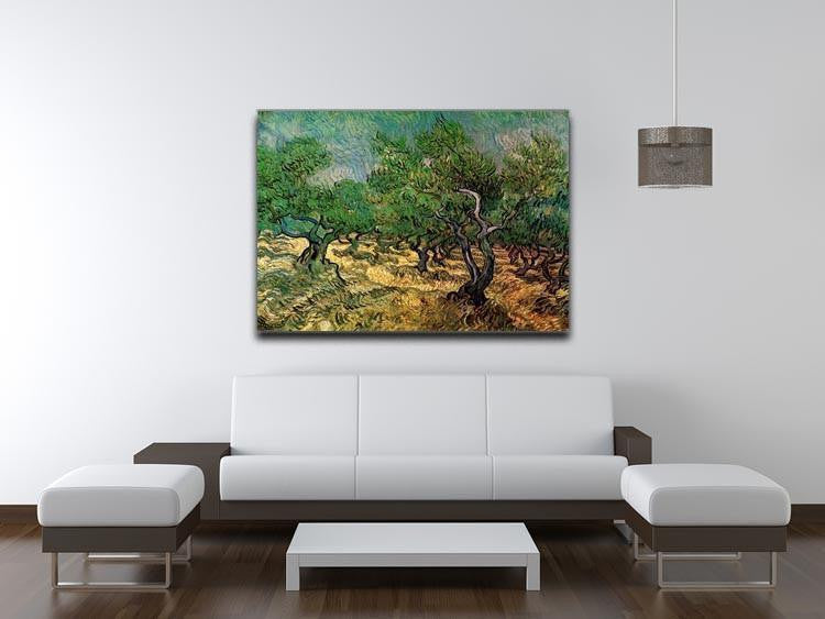 Olive Grove 2 by Van Gogh Canvas Print & Poster - Canvas Art Rocks - 4