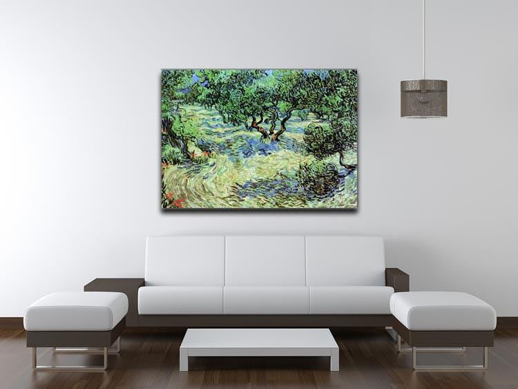 Olive Grove by Van Gogh Canvas Print & Poster - Canvas Art Rocks - 4