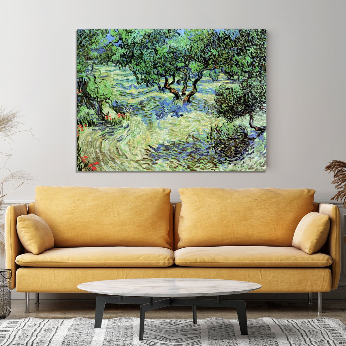 Olive Grove by Van Gogh Canvas Print or Poster