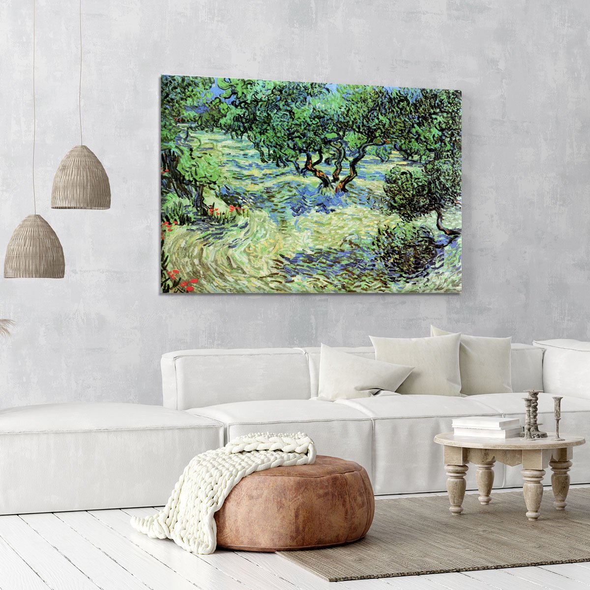 Olive Grove by Van Gogh Canvas Print or Poster