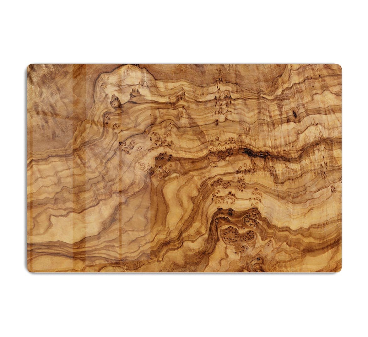 Olive wood board HD Metal Print - Canvas Art Rocks - 1