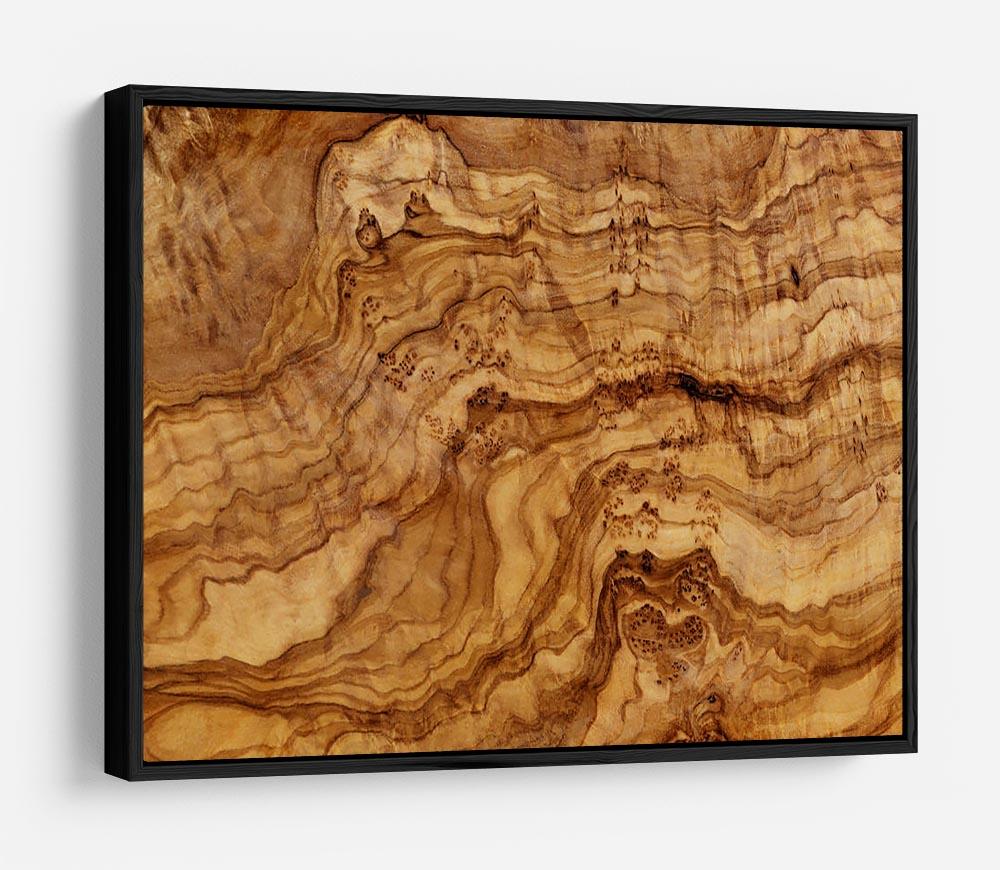 Olive wood board HD Metal Print - Canvas Art Rocks - 6