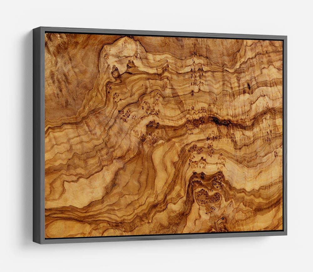 Olive wood board HD Metal Print - Canvas Art Rocks - 9