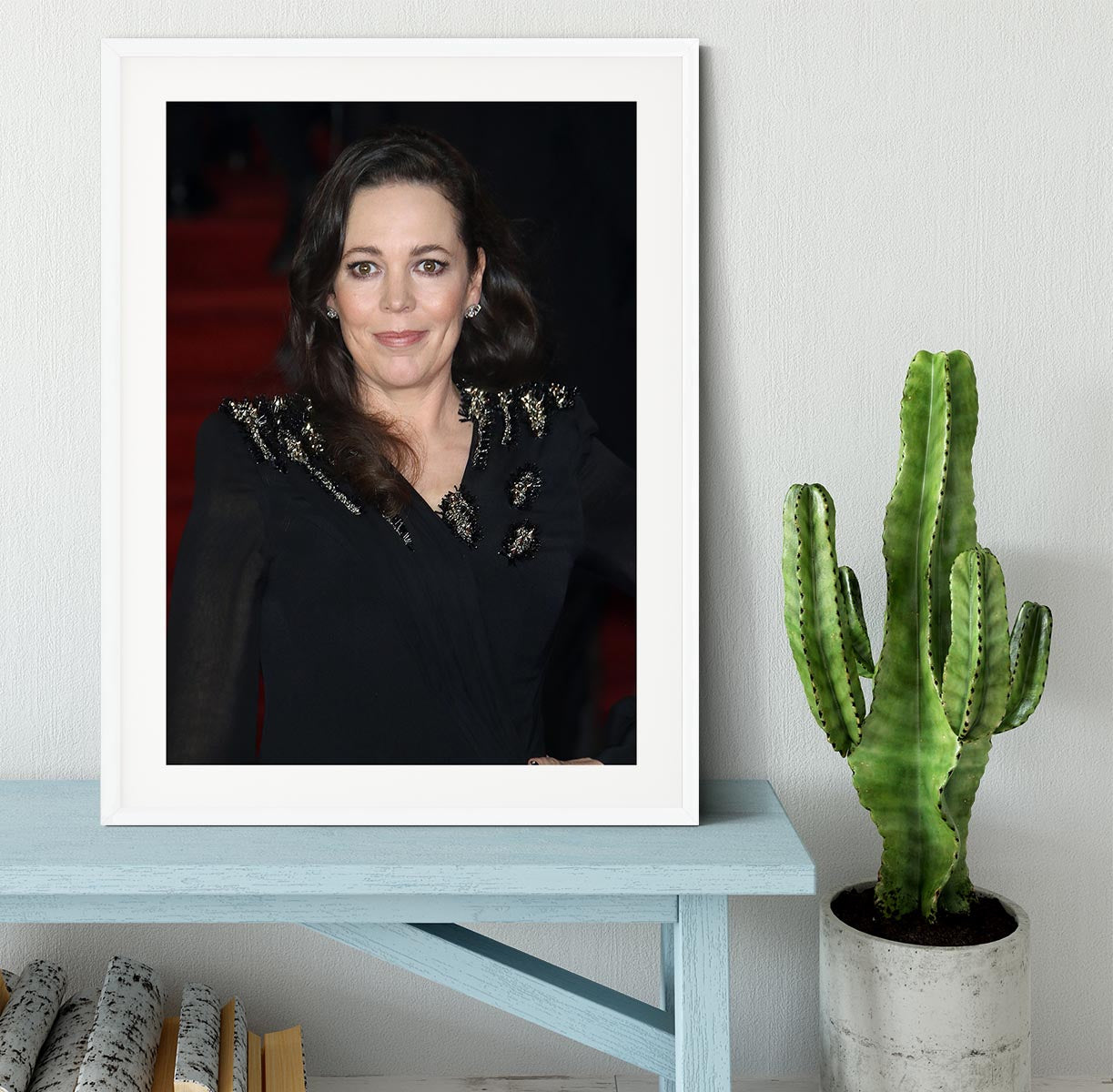 Olivia Coleman Framed Print - Canvas Art Rocks - 5