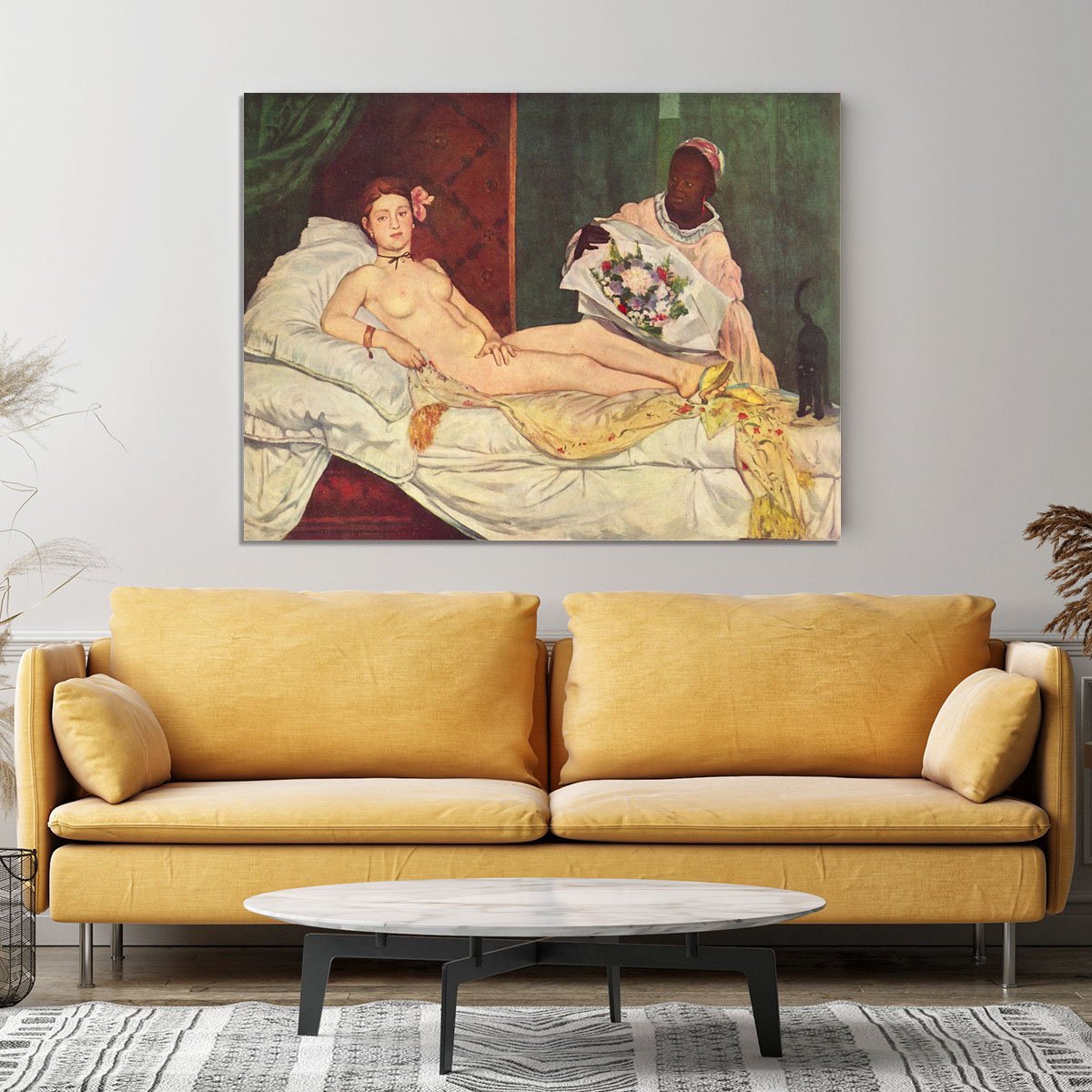 Olympia 1 by Manet Canvas Print or Poster