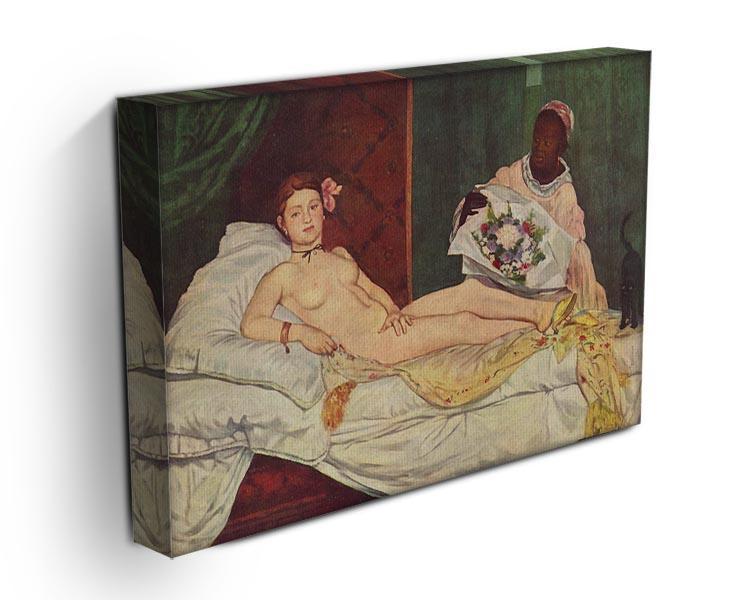 Olympia 1 by Manet Canvas Print or Poster - Canvas Art Rocks - 3