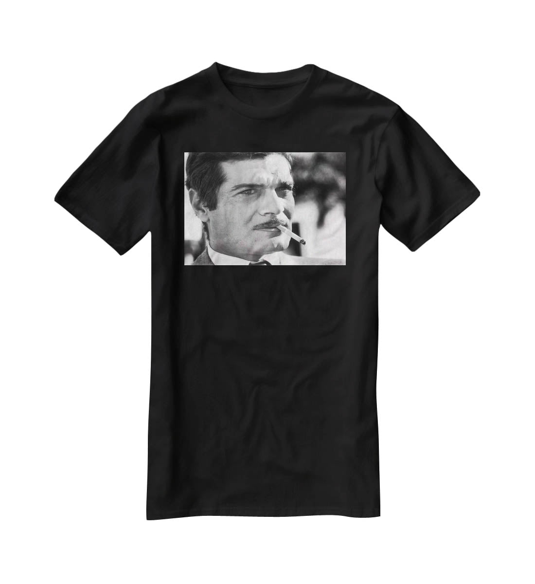 Omar Sharif T-Shirt - Canvas Art Rocks - 1