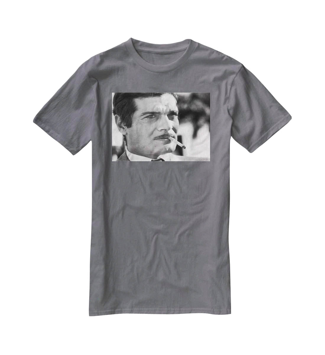 Omar Sharif T-Shirt - Canvas Art Rocks - 3