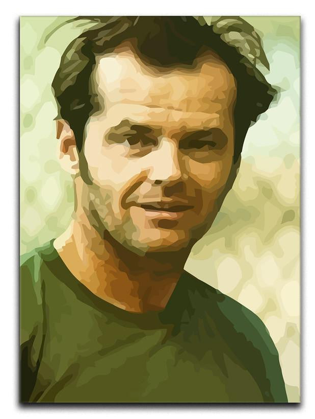One Flew Over The Cuckoos Nest Colored Print - Canvas Art Rocks - 1