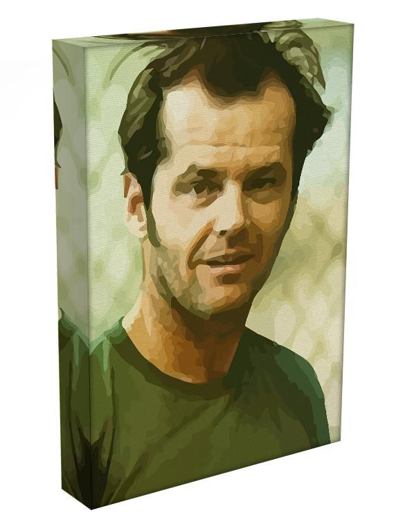 One Flew Over The Cuckoos Nest Colored Print - Canvas Art Rocks - 3