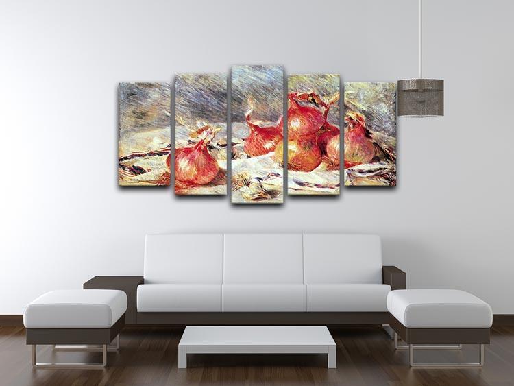Onions by Renoir 5 Split Panel Canvas - Canvas Art Rocks - 3