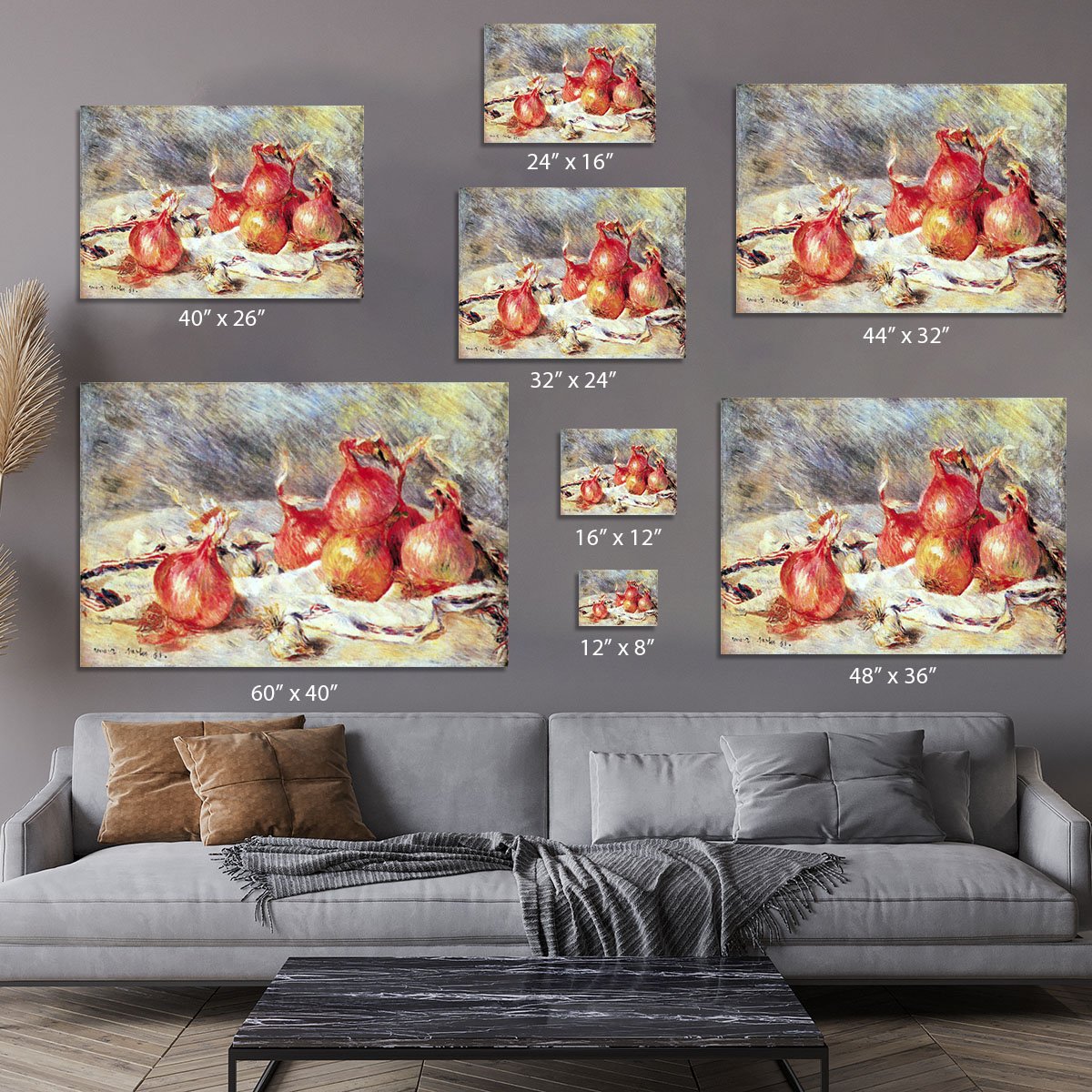 Onions by Renoir Canvas Print or Poster