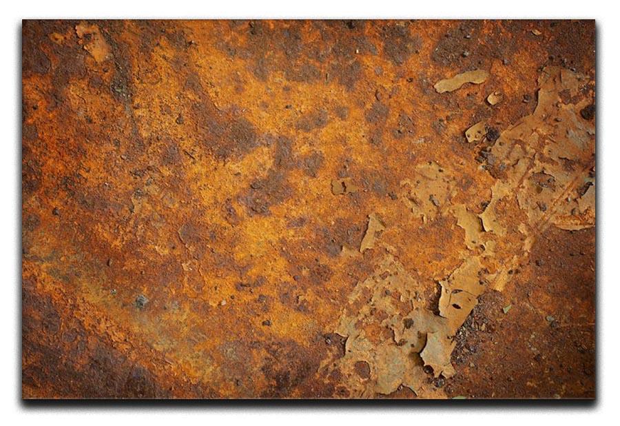Orange rust grunge abstract Canvas Print or Poster - Canvas Art Rocks - 1