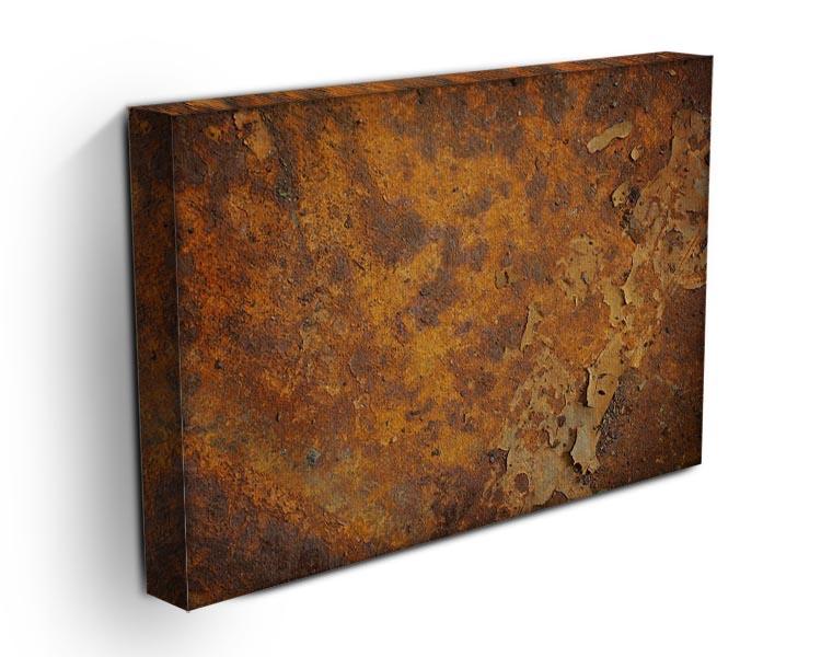 Orange rust grunge abstract Canvas Print or Poster - Canvas Art Rocks - 3