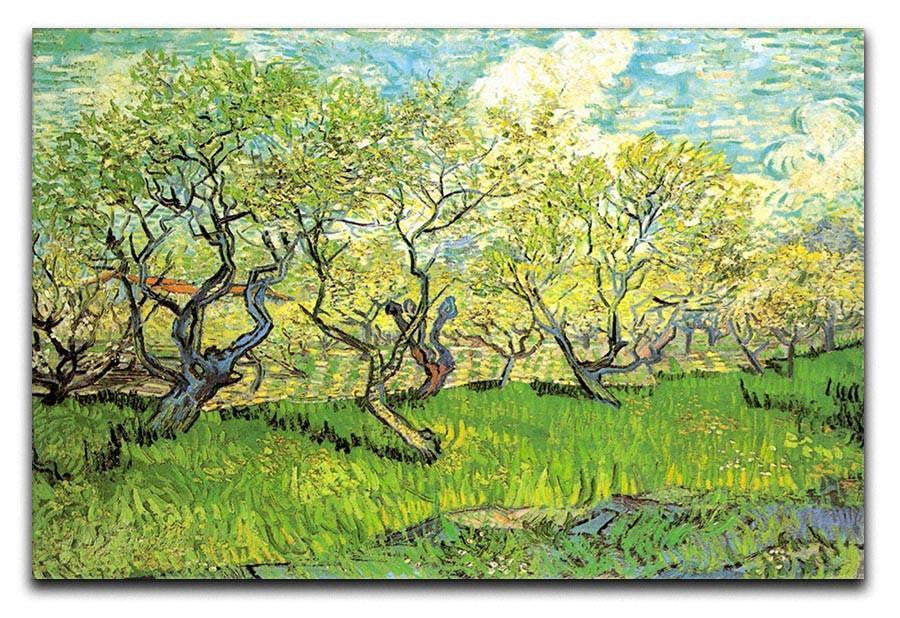 Orchard in Blossom 2 by Van Gogh Canvas Print & Poster  - Canvas Art Rocks - 1