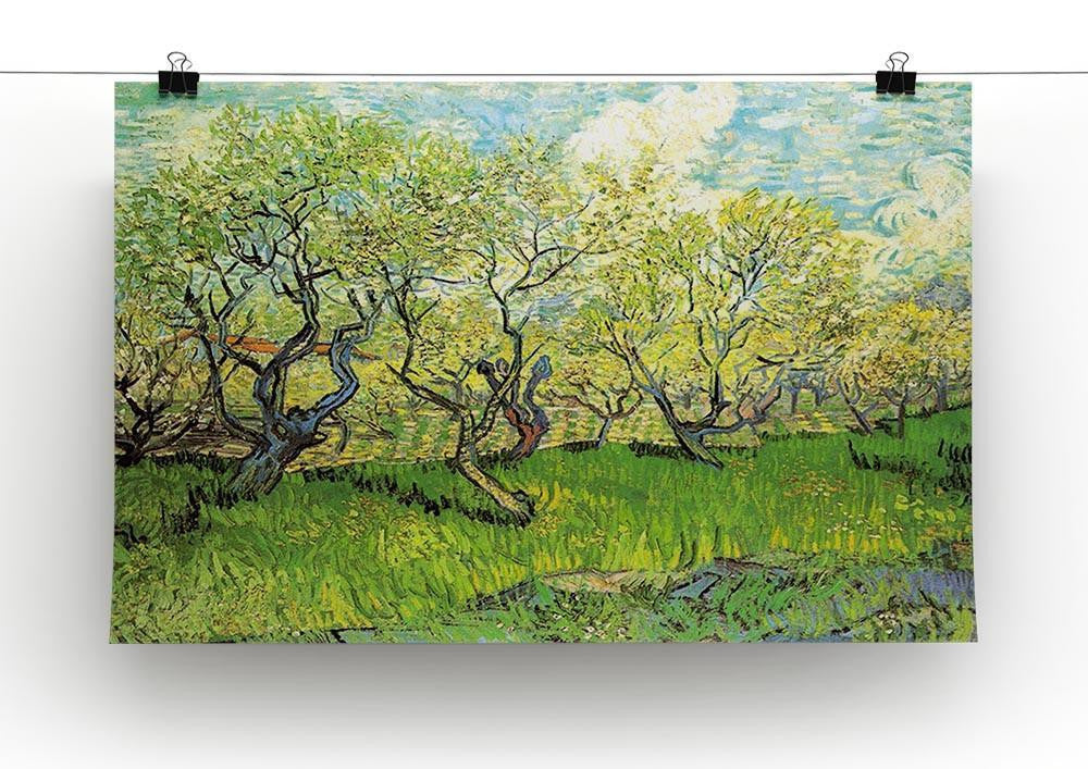 Orchard in Blossom 2 by Van Gogh Canvas Print & Poster - Canvas Art Rocks - 2