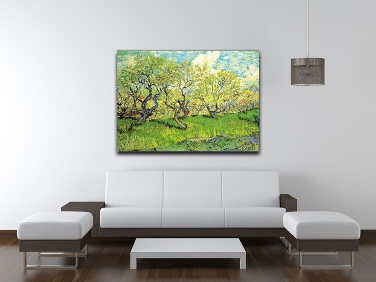 Orchard in Blossom 2 by Van Gogh Canvas Print & Poster - Canvas Art Rocks - 4