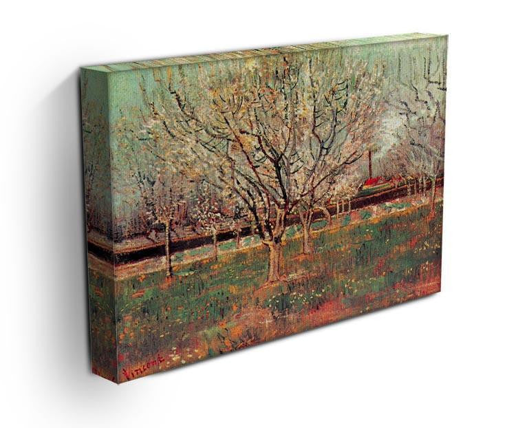 Orchard in Blossom Plum Trees by Van Gogh Canvas Print & Poster - Canvas Art Rocks - 3