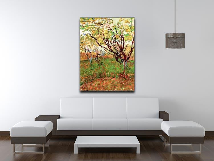 Orchard in Blossom by Van Gogh Canvas Print & Poster - Canvas Art Rocks - 4