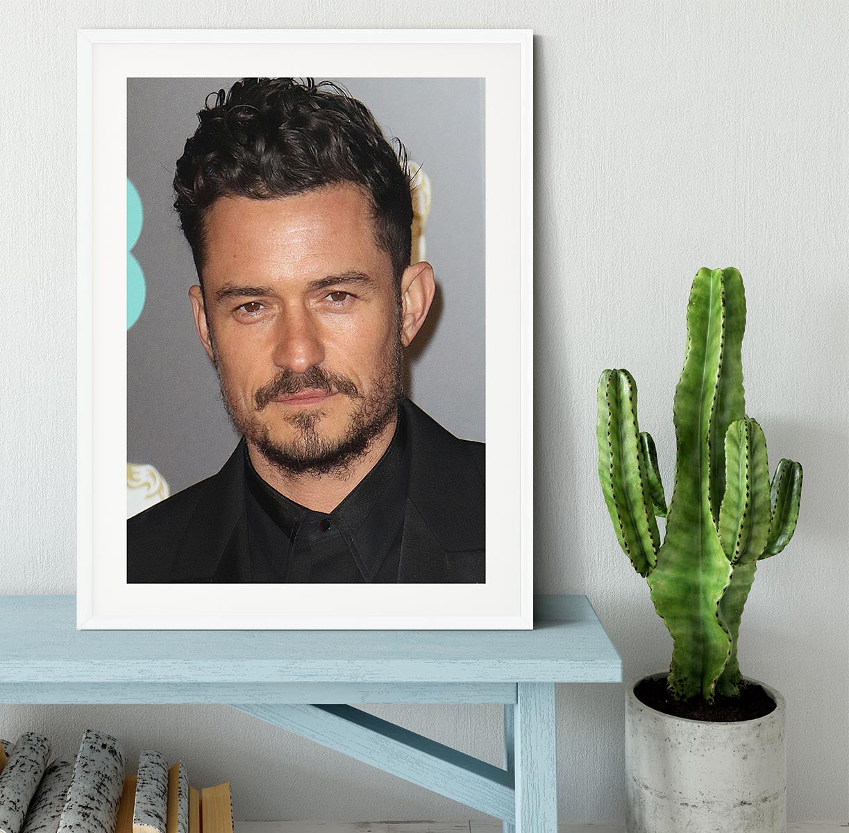 Orlando Bloom Framed Print - Canvas Art Rocks - 5