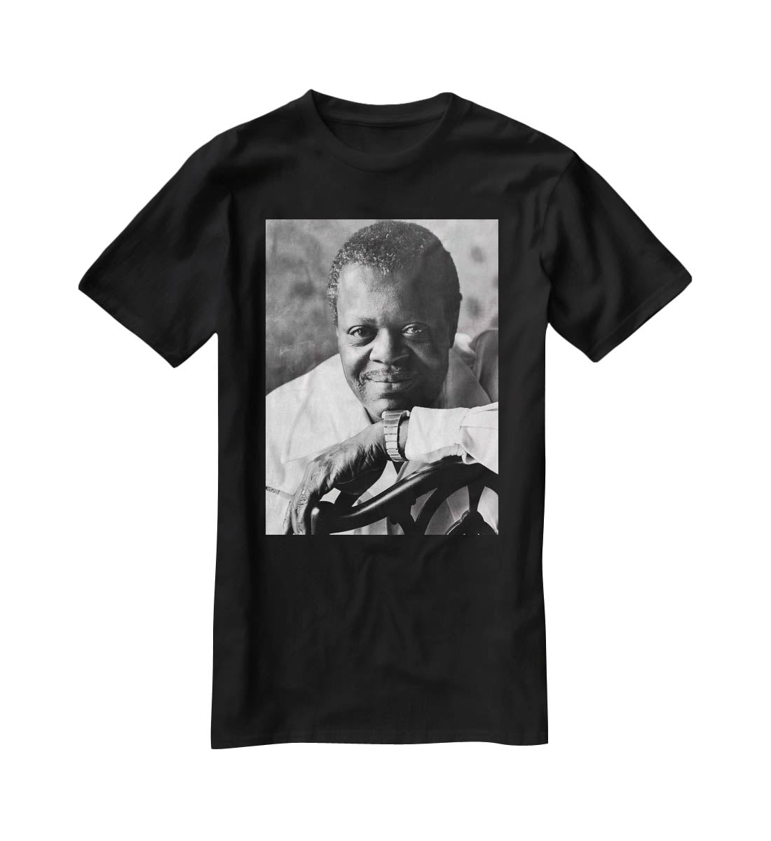 Oscar Peterson 1975 T-Shirt - Canvas Art Rocks - 1