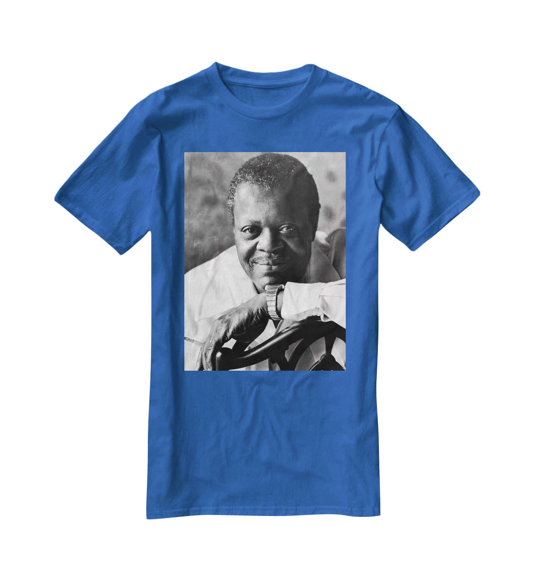 Oscar Peterson 1975 T-Shirt - Canvas Art Rocks - 2