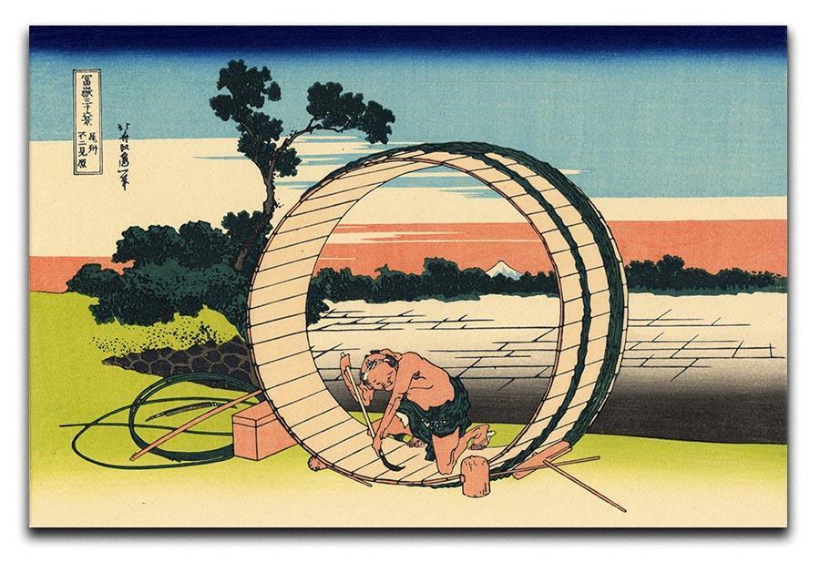 Owari province by Hokusai Canvas Print or Poster  - Canvas Art Rocks - 1