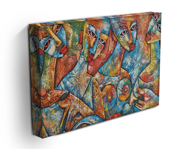 Painted Women Canvas Print or Poster - Canvas Art Rocks - 3