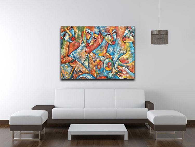 Painted Women Canvas Print or Poster - Canvas Art Rocks - 4
