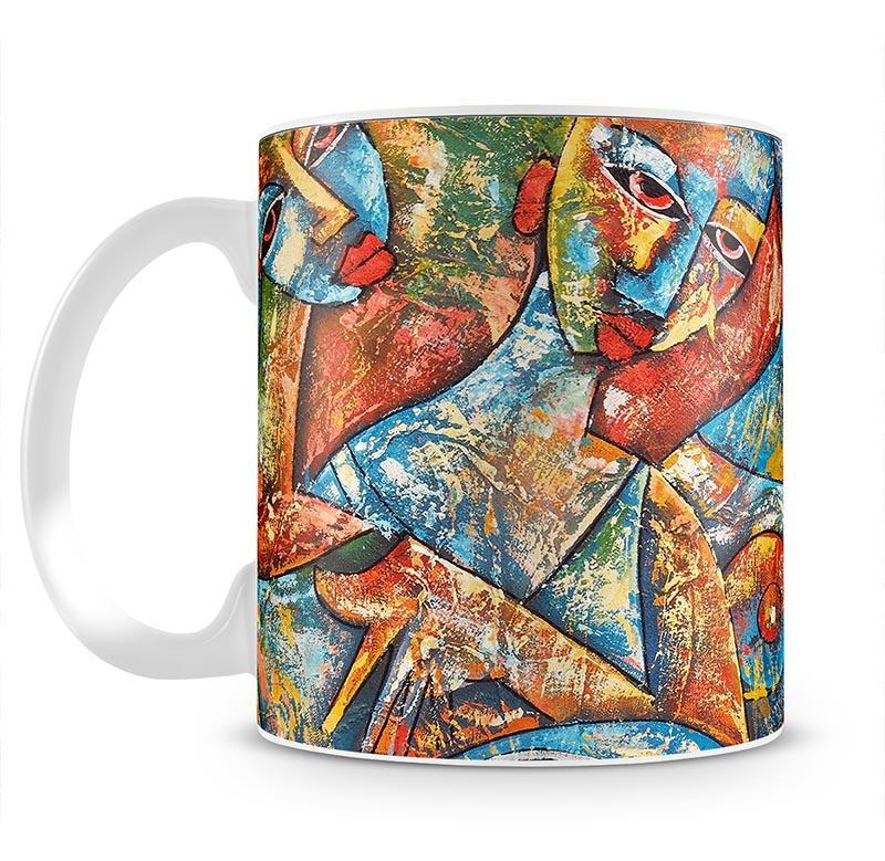 Painted Women Mug - Canvas Art Rocks - 2