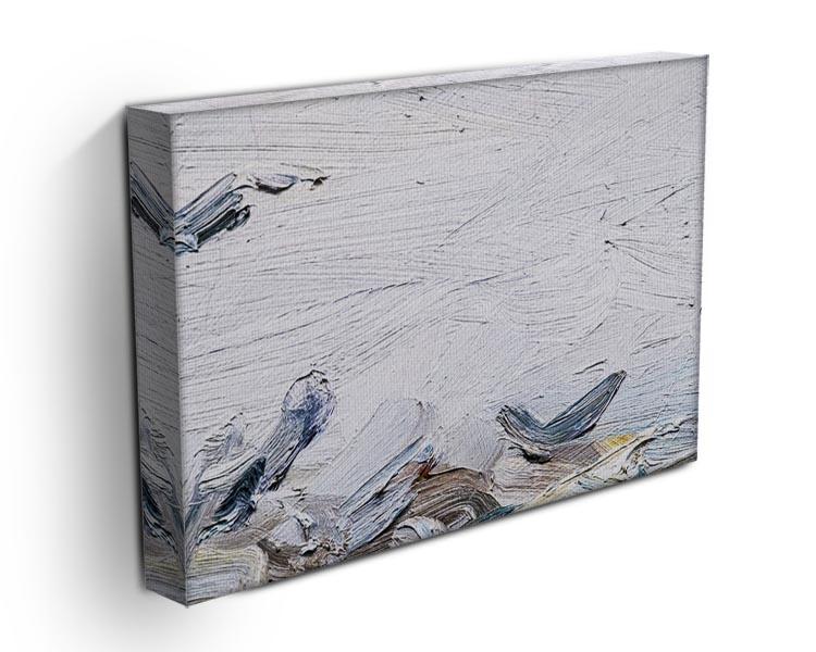 Painted canvas texture Canvas Print or Poster - Canvas Art Rocks - 3
