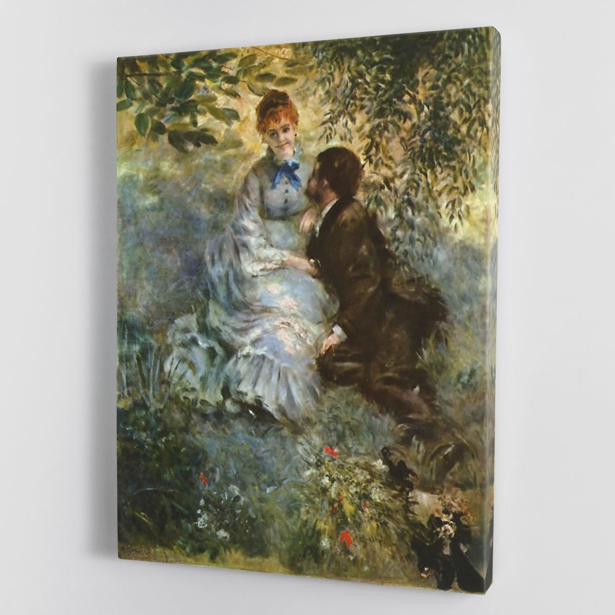 Pair of Lovers by Renoir Canvas Print or Poster