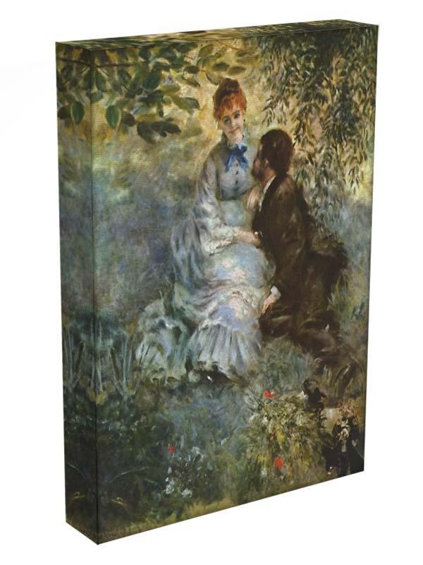 Pair of Lovers by Renoir Canvas Print or Poster - Canvas Art Rocks - 3
