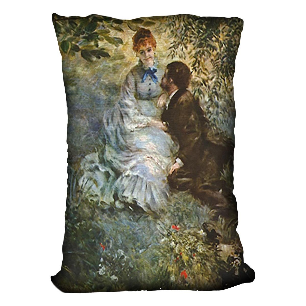 Pair of Lovers by Renoir Throw Pillow