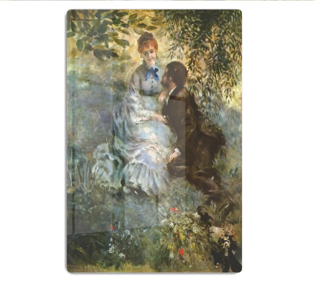 Pair of Lovers by Renoir HD Metal Print