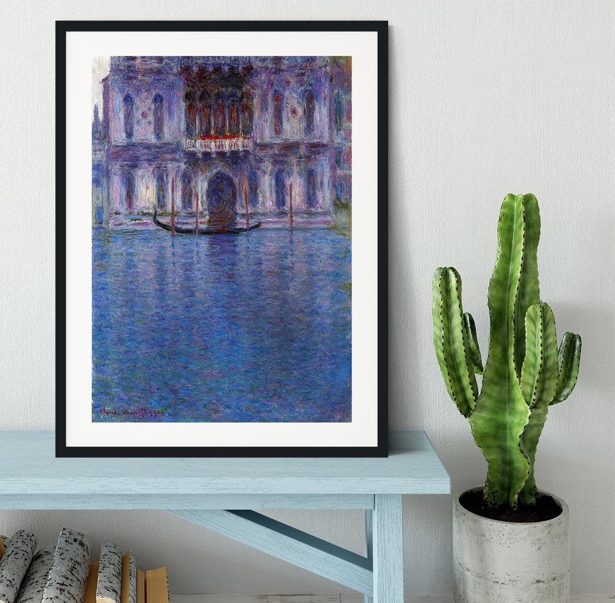 Palazzo 1 by Monet Framed Print - Canvas Art Rocks - 1