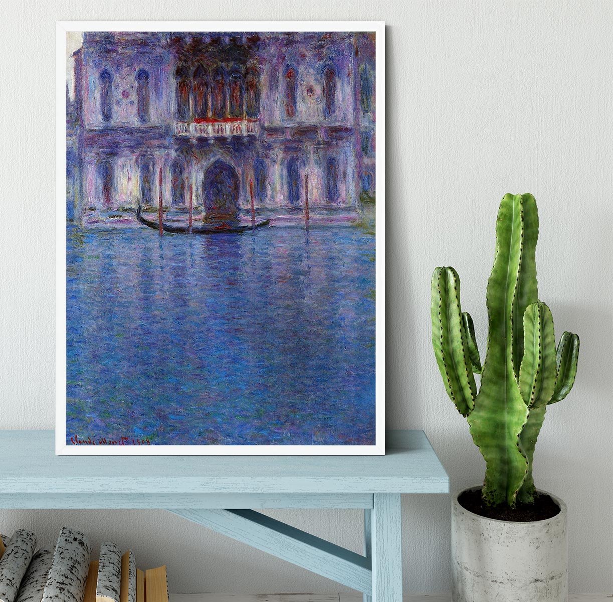 Palazzo 1 by Monet Framed Print - Canvas Art Rocks -6