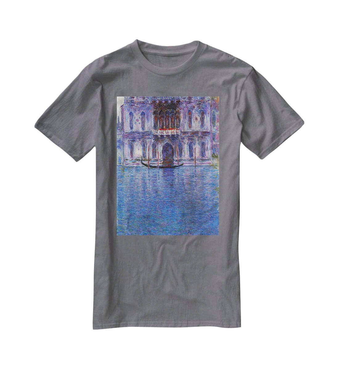 Palazzo 1 by Monet T-Shirt - Canvas Art Rocks - 3