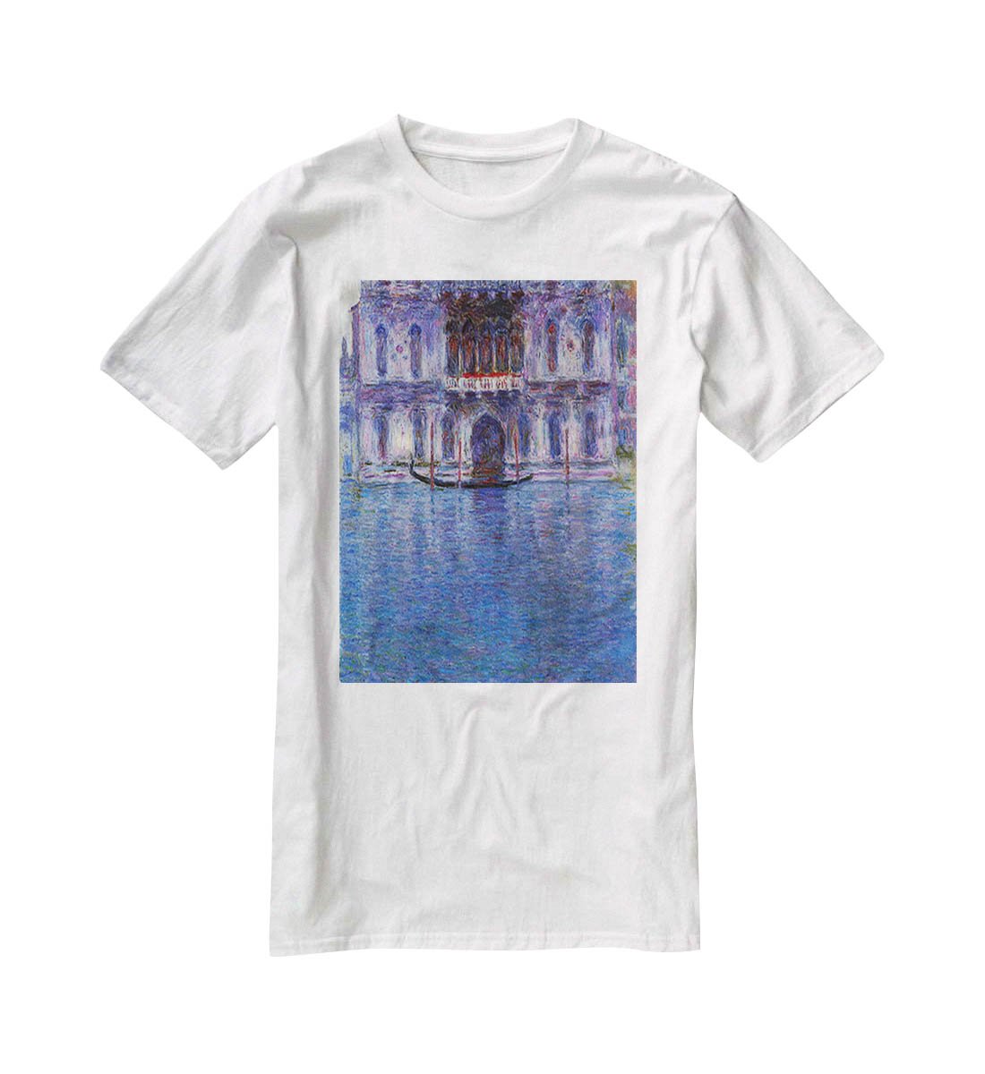 Palazzo 1 by Monet T-Shirt - Canvas Art Rocks - 5