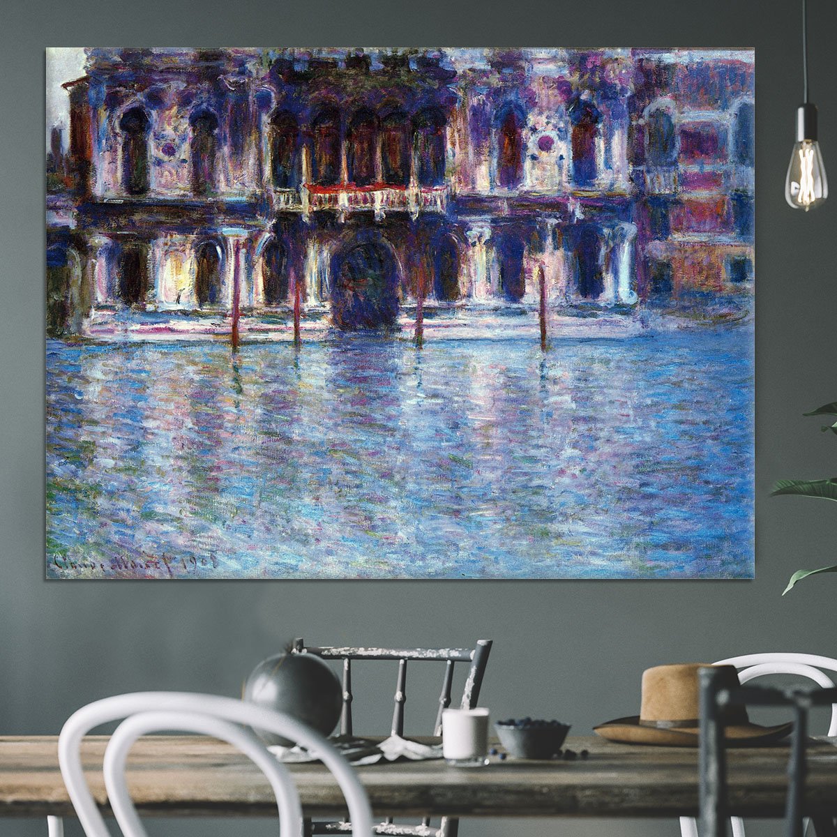 Palazzo 2 by Monet Canvas Print or Poster