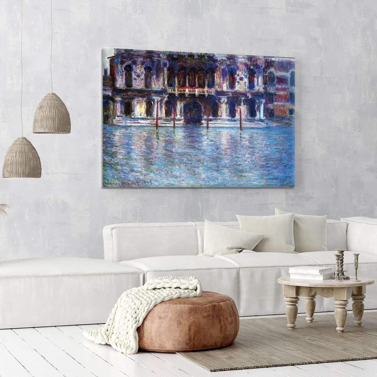 Palazzo 2 by Monet Canvas Print or Poster